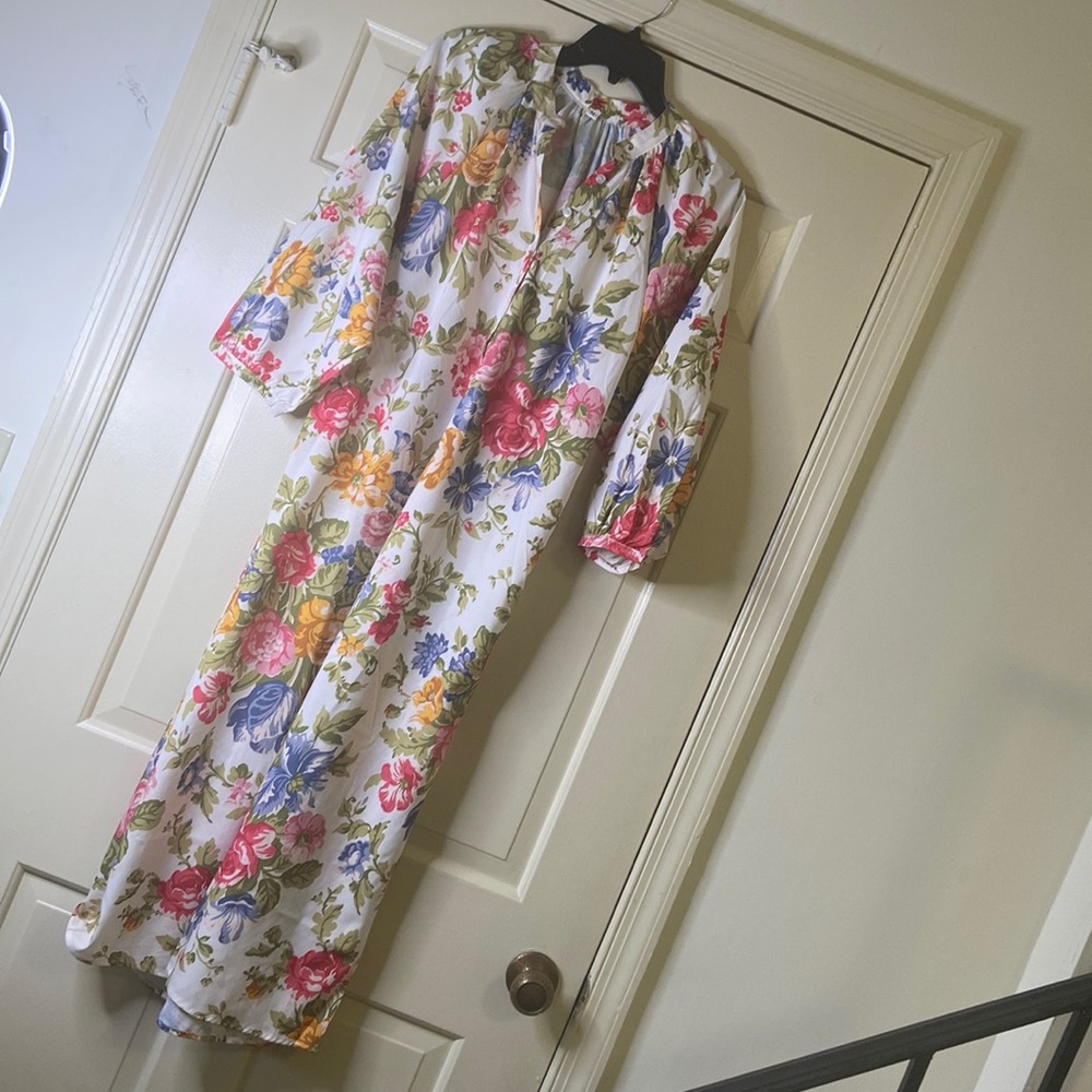Souk + Sepia Floral Print Dress
